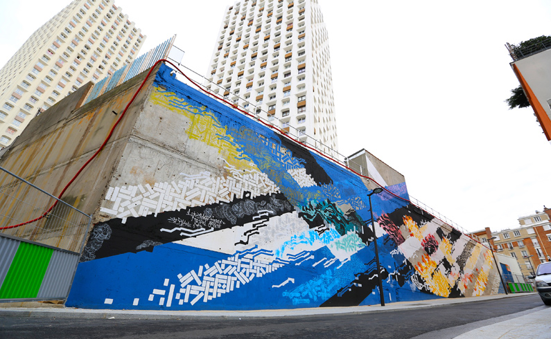 LEK street art wall murale événementiel agence Paris